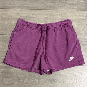 Nike Women’s Plum Athletic Fleece Shorts